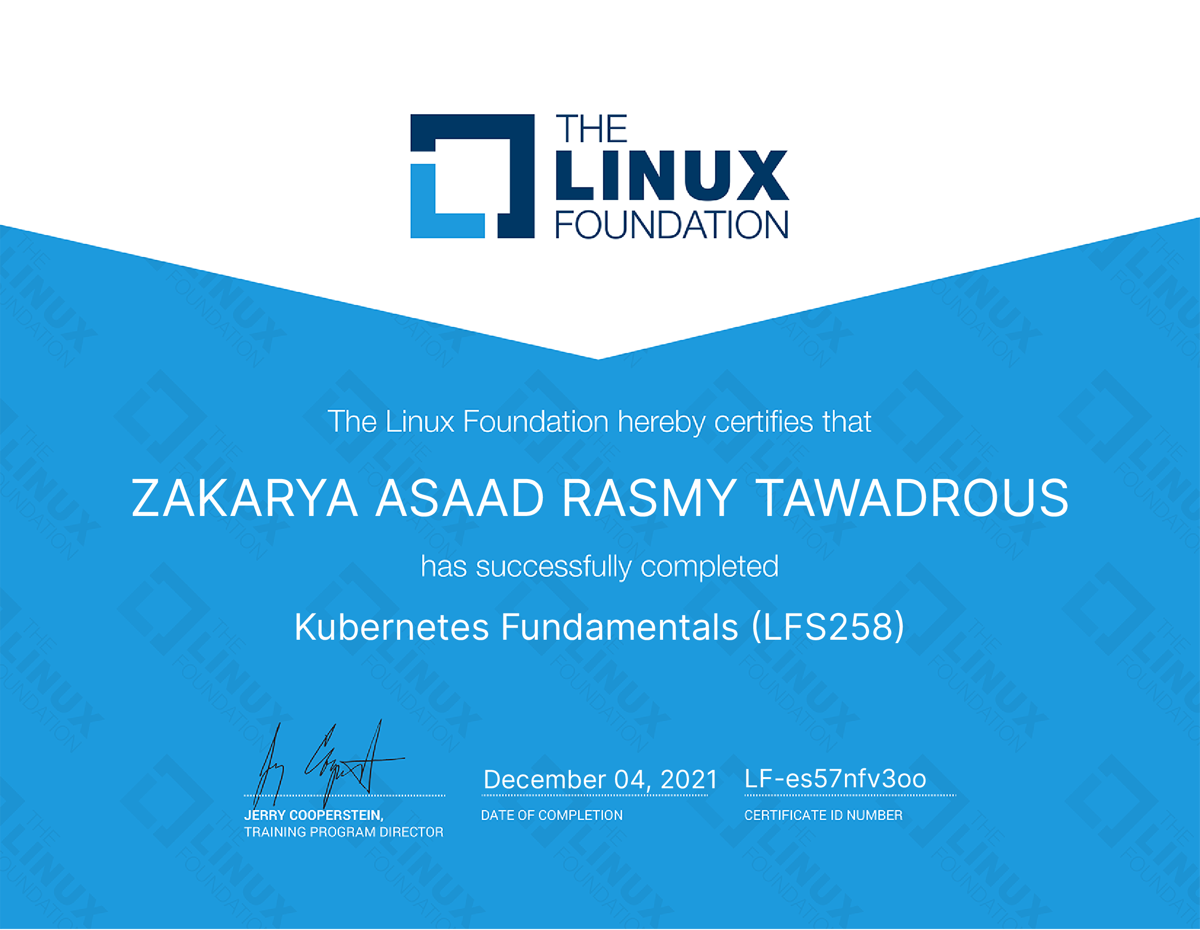 Certified Kubernetes Administrator Certificate Thumbnail